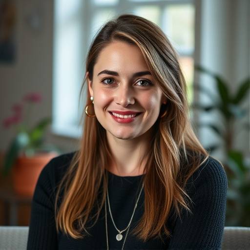 Portr√§t von Anna Meier, Lektorin und Bloggerin