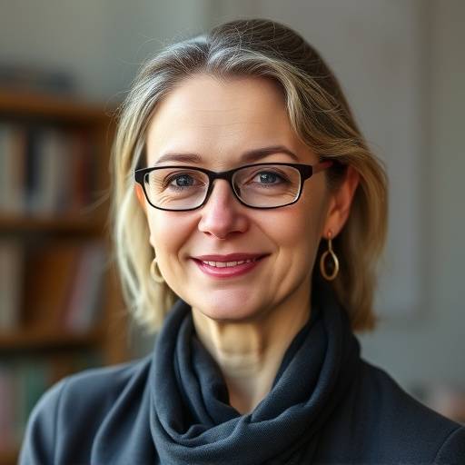 Portr√§t von Dr. Eva Baumann, Literaturwissenschaftlerin